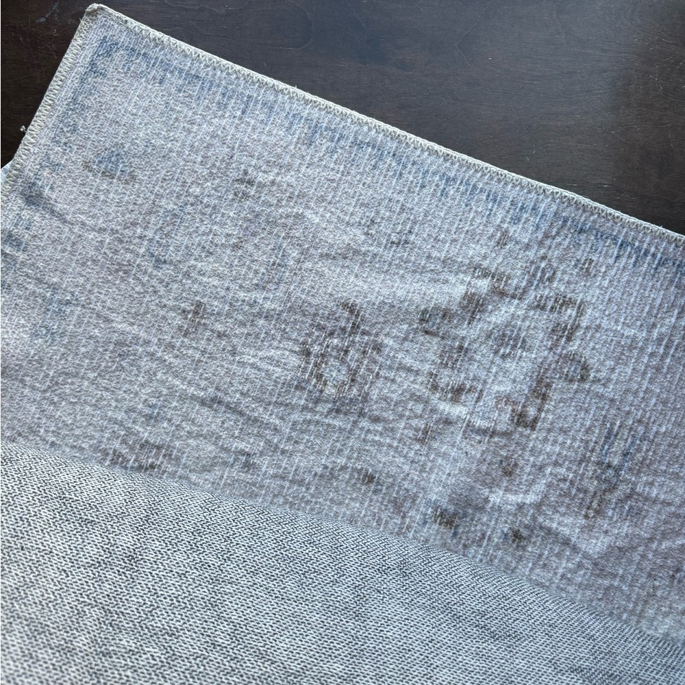 Hazy Heraldry Runner Rug in Soft Beige and Taupe - 2' 6" x 12' - Picture 3 of 4